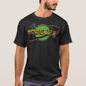 Save The Planet Retro T-Shirt – Eco Friendly Vinta Tシャツ (正面)