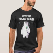 Save The Polar Bears Tシャツ (正面)