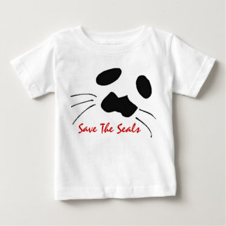SAVE THE SEALS T SHIRTS ベビーTシャツ