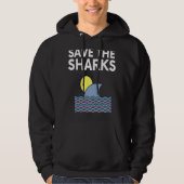 Save The Sharks パーカ (正面)