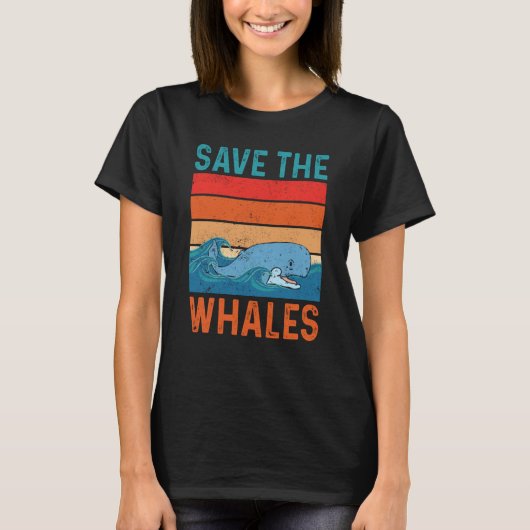 Save The Whales Tシャツ (正面)