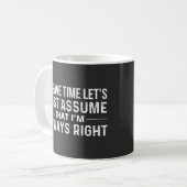 save time コーヒーマグカップ (正面左)
