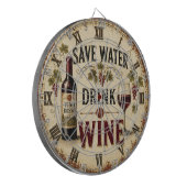 Save Water Drink Wine ダーツボード (正面左)
