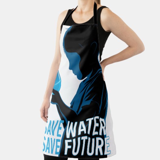  Save Water Save Future Apron エプロン (インサイチュ)