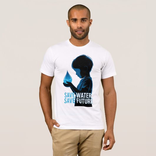Save Water Save Future Tシャツ (正面フル)