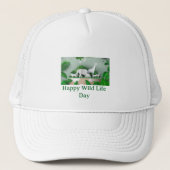 Save Wildlife Animal Graphic Cap キャップ (正面)