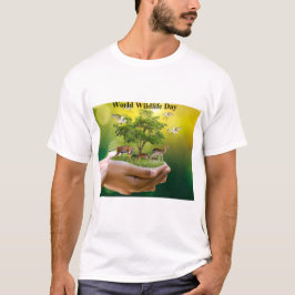 Save Wildlife & Protect Nature GraphicT-Shirt Tシャツ