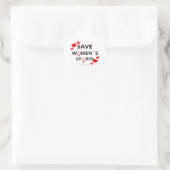 Save Womens Sports Classic ラウンドシール (バッグ)
