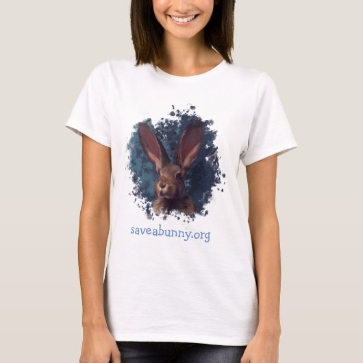 SaveABunnyのTシャツ Tシャツ (正面)