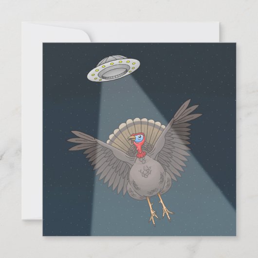 Saved By Aliens Before Thanksgiving シーズンカード (正面)