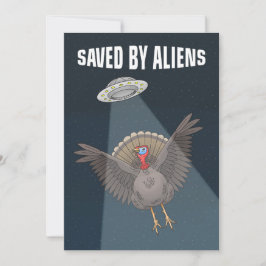 Saved By Aliens on Thanksgiving シーズンカード