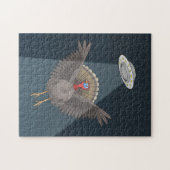 Saved By Aliens on Thanksgiving ジグソーパズル (横)