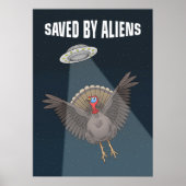 Saved By Aliens on Thanksgiving ポスター (正面)