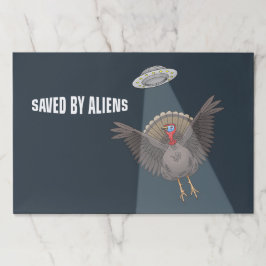 Saved by Aliens on Thanksgiving Day ペーパーパッド