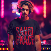 Saved by Grace - Believers Bible verse Scripture Tシャツ