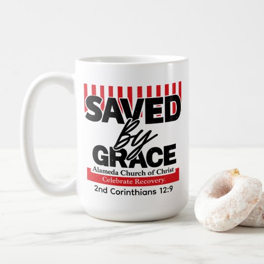 Saved by Grace Coffee cup コーヒーマグカップ (ドーナツ)