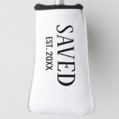 Saved Est Established Christian Golfer ゴルフヘッドカバー (回転90)