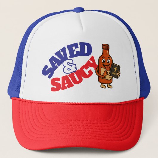 Saved & Saucy キャップ (正面)