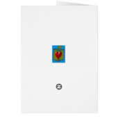 Saved Whales greeting card (裏面)