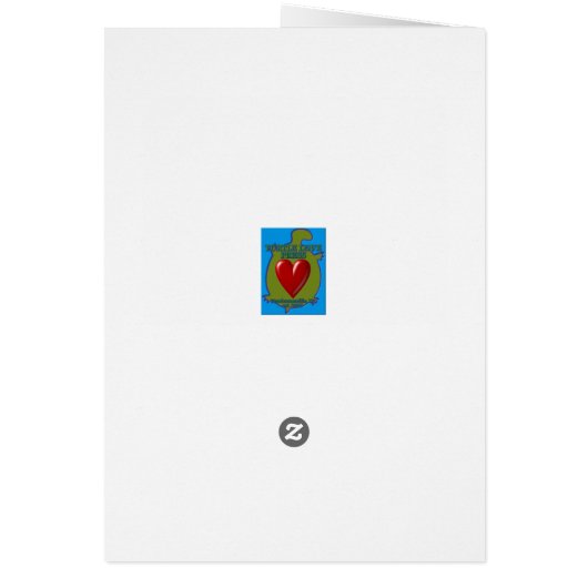 Saved Whales greeting card (裏面)