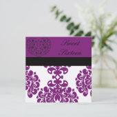 savedate1コピー、ornateheart01、SweetSixteen セーブザデート (スタンド正面)