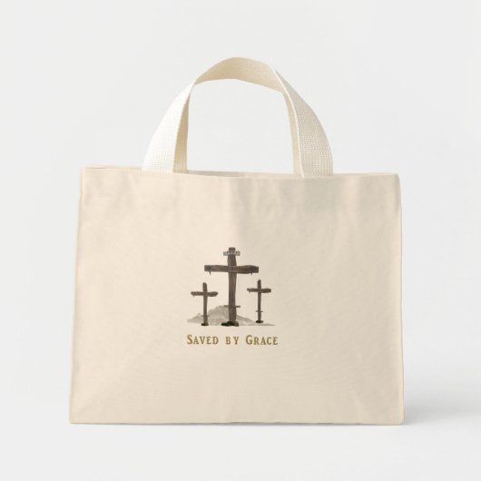 savedbygrace99 ミニトートバッグ (正面)