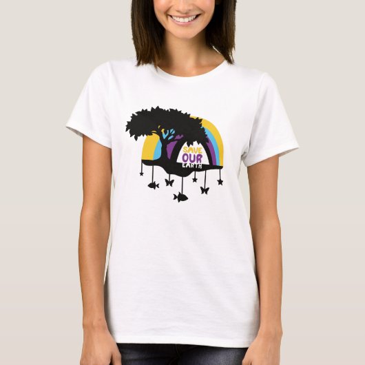 saveourearth2 tシャツ (正面)