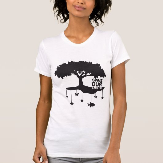 saveourearth tシャツ (正面)