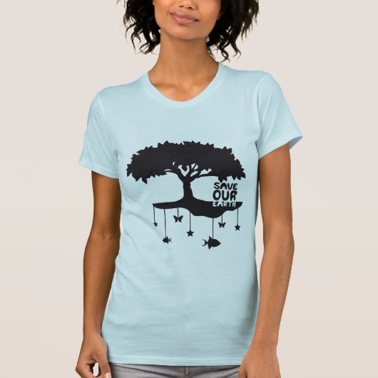 saveourearth tシャツ (正面)