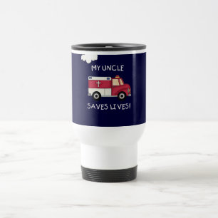 Saves Lives TshirtsおよびギフトEMTの叔父さん トラベルマグ