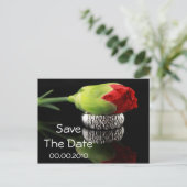 SaveThe日付イベントと結婚の 案内ポストカード (スタンド正面)