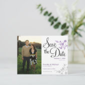 savethedate 案内ポストカード (スタンド正面)