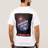 SaveWally.org WBCCの地球 Tシャツ (裏面)