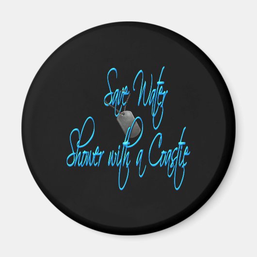 savewatercoastie2 マグネット (正面)