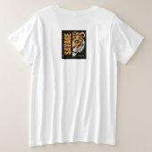 SAVGE TIGERS .Tシャツ(足ボール用)とTIGER LO プラスサイズTシャツ (デザイン裏面)