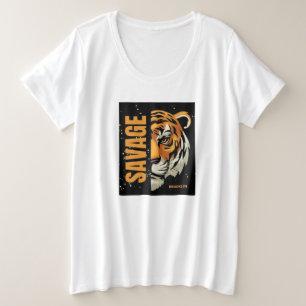 SAVGE TIGERS .Tシャツ(足ボール用)とTIGER LO プラスサイズTシャツ
