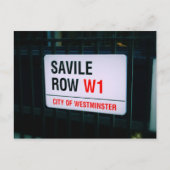 Savile Row – ロンドン – ポストカード (正面)