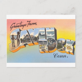 Savin Rock West Haven, CTからの挨拶 ポストカード