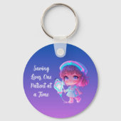 Saving Lives, One Patient at a Time Key Ring キーホルダー (正面)