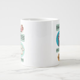Saving Lives One Paw At A Time – Vet Animal Design ジャンボコーヒーマグカップ