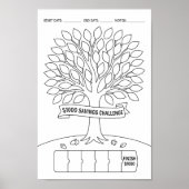 Savings Challenge Tracker ポスター (正面)