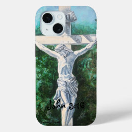 Savior Christian John 3:16オリジナル iPhone 15ケース