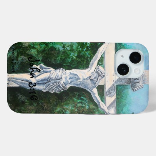 Savior Christian John 3:16オリジナル Case-Mate iPhoneケース (裏面 (横))