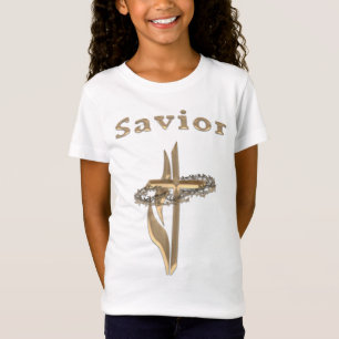 Savior Girls ChristianクロスTシャツ Tシャツ