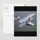 Savoia、Marchetti S-56、1930_クラシックAviation ポストカード (正面/裏面)