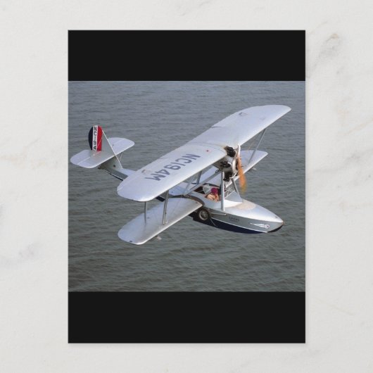 Savoia、Marchetti S-56、1930_クラシックAviation ポストカード (正面)