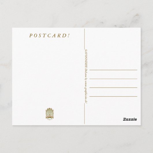 SAVONNERIE ～はがき ポストカード (裏面)