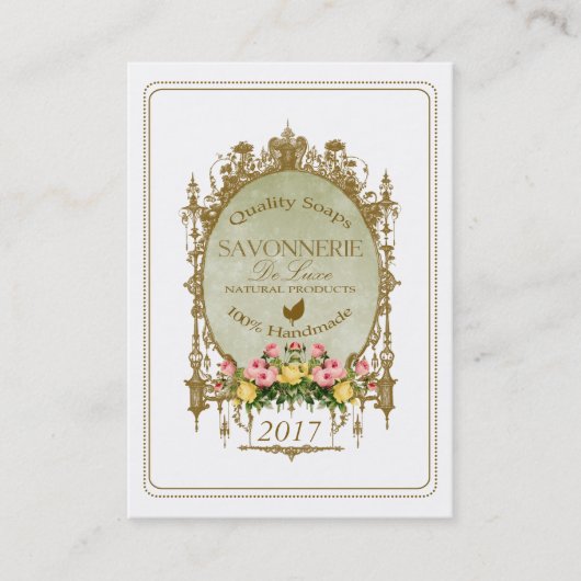 SAVONNERIE ～名刺 名刺 (正面)