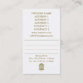 SAVONNERIE ～名刺 名刺 (裏面)