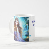 Savoure l’instant présent, superbe tasse コーヒーマグカップ (正面左)